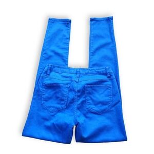 Royal Blue Skinny Jeans, Women's 25